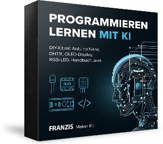 Produktbild Franzis Maker Kit Programmieren Lernen mit KI