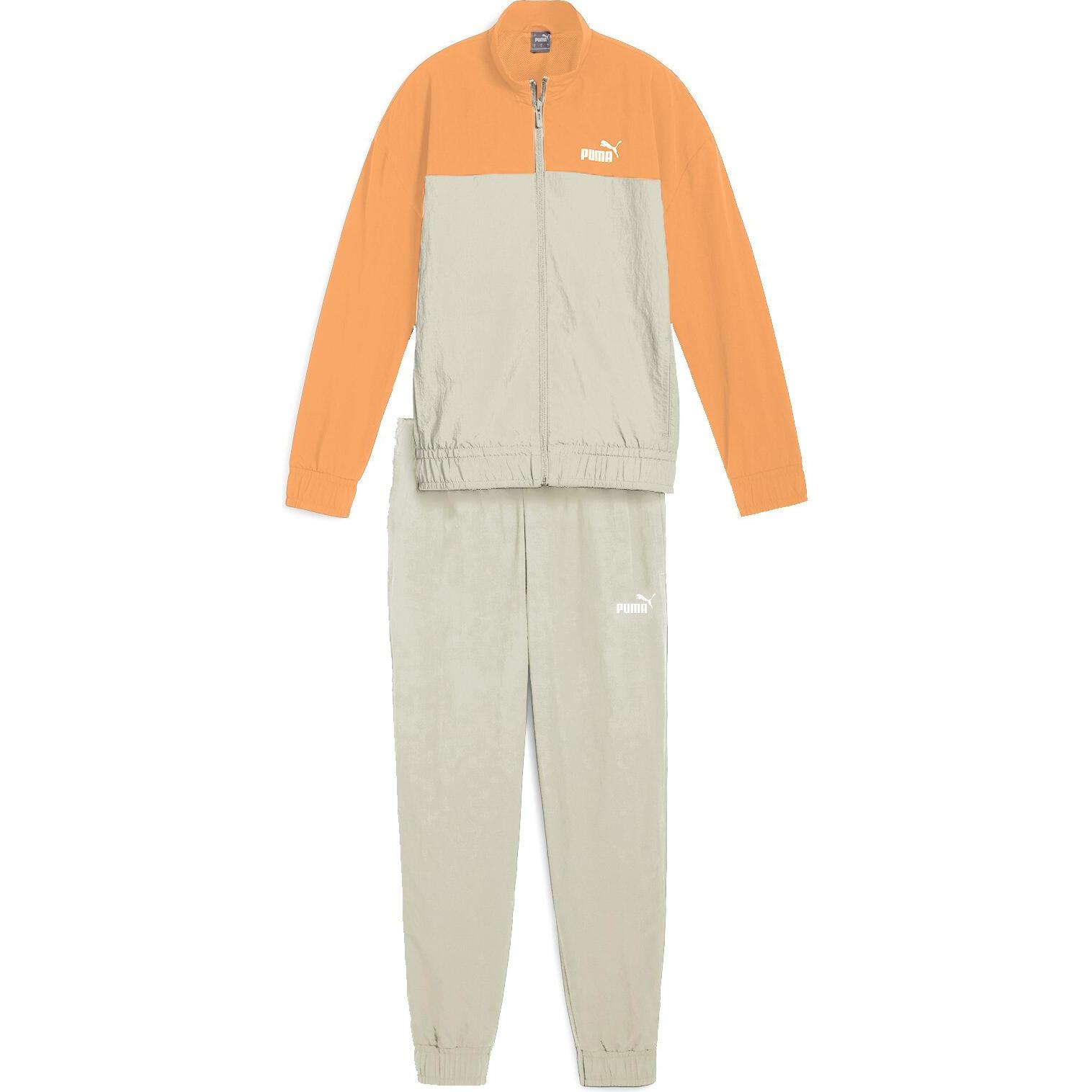 Puma, Damen, Sportshirt, Woven Suit (XL), Beige, XL