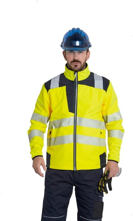 Productafbeelding Portwest Hoge zichtbaarheid softshell jas geel 6XL (6XL)