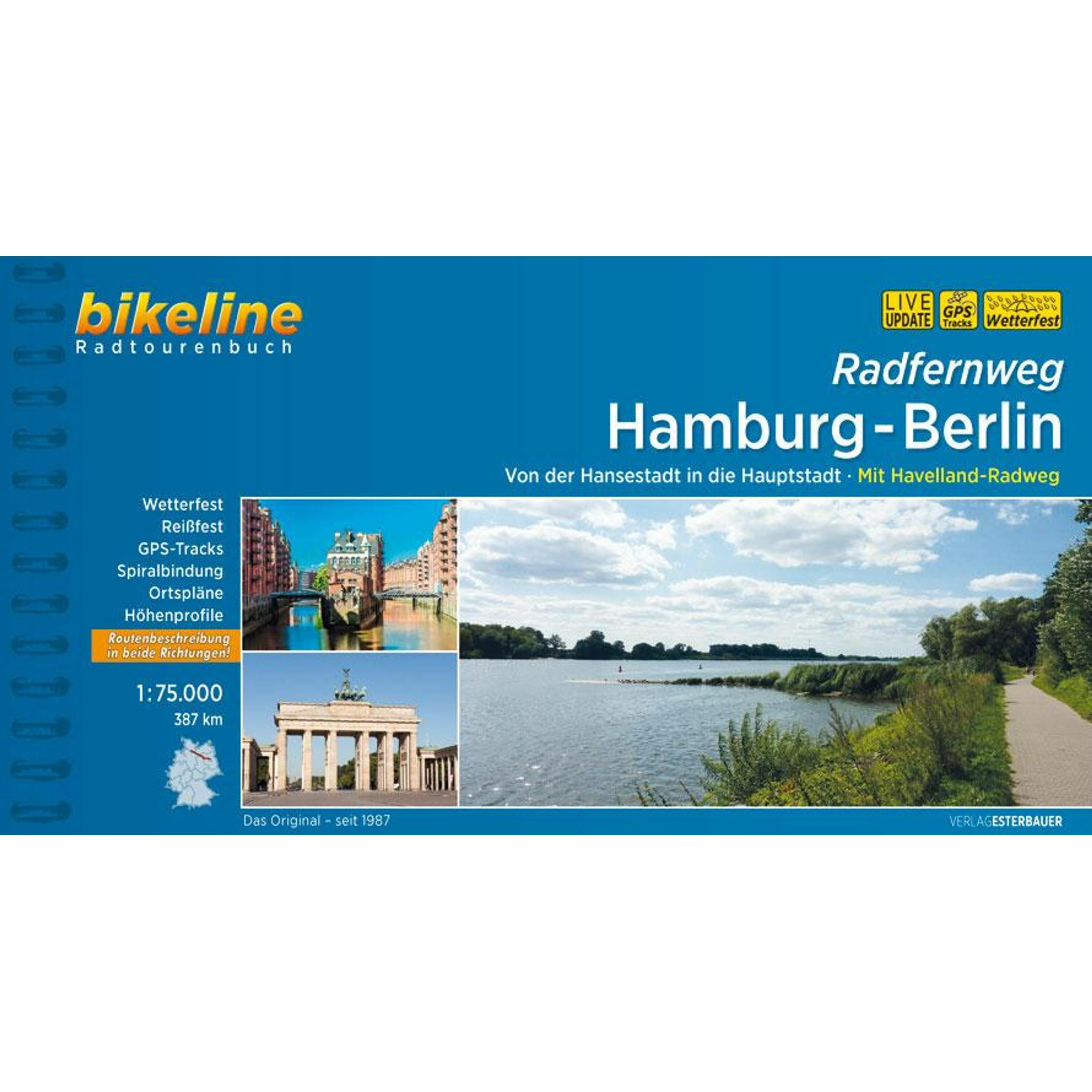 Radfernweg Hamburg-Berlin, Ratgeber von Esterbauer Verlag