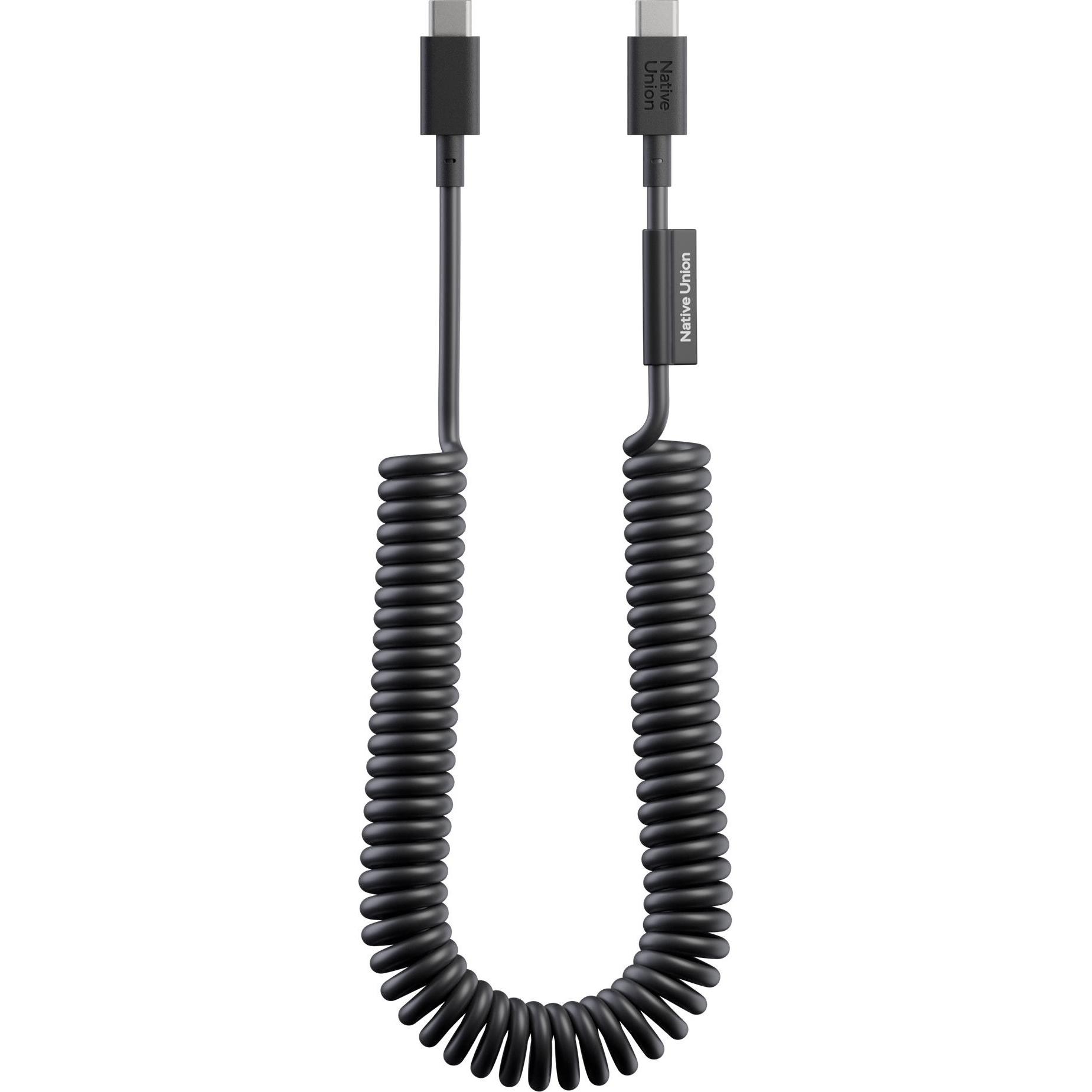 Native Union POP Cable XL USB-C (2.40 m, USB 2.0, 60 W) (POP-C-XL-BLK)