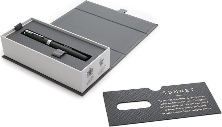 Produktbild Parker Pen Sonnet (Black, Silver, 1 x)