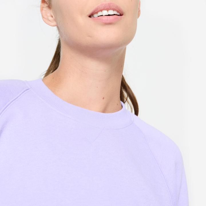 Produktbild Domyos Sweatshirt Damen Baumwollgewebe - lavendel (S)