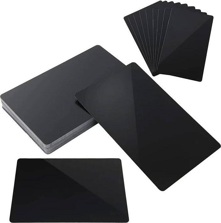 LaserPecker Set aluminium visitekaartjes (100 stuks)