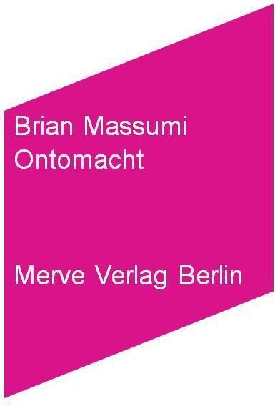 Produktbild Ontomacht (Deutsch, Brian Massumi, 2010)