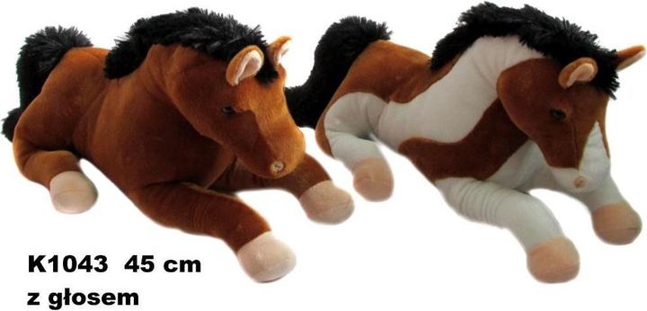 Actual product image Sunny Day Horse 2 Colours with Voice 45cm (45 cm)