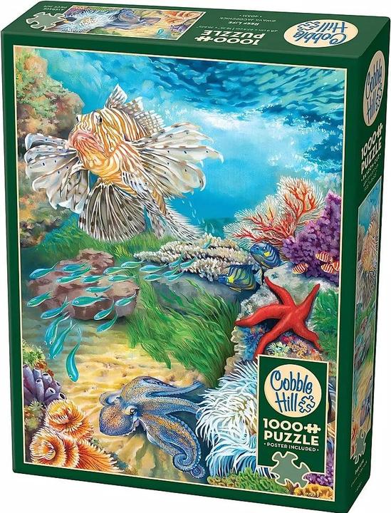 Immagine prodotto Cobble Hill Puzzle 1000 pieces Reef Life - Random Cut (1000 pezzi)
