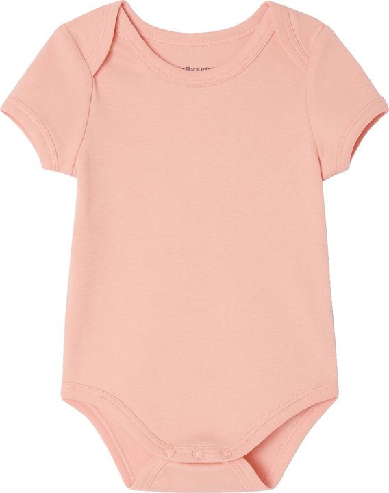 Actual product image Vertbaudet Bio-Kollektion: 3er-Pack Baby Schlupfbodys mit kurzen Ärmeln (56)