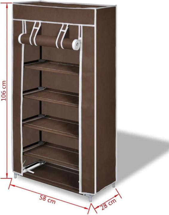 Produktbild vidaXL Mathis (58 x 28 x 106 cm)