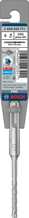 Produktbild Bosch Zubehör Pro SDS plus-5X (5 Millimeter, 5 mm, 5.0 Millimeter)