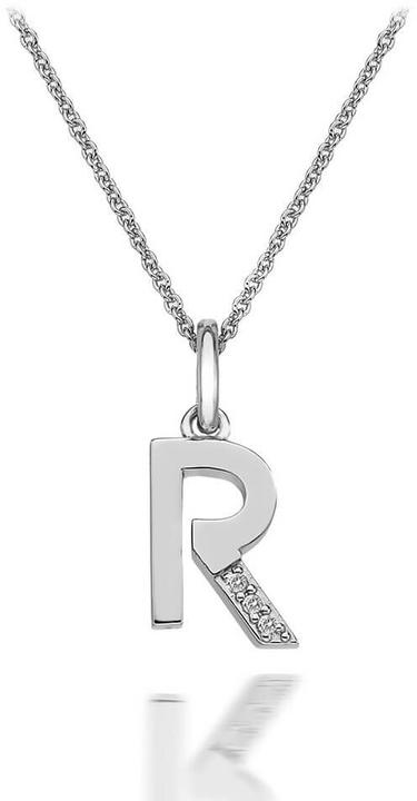 Hot Diamonds Diamond letters necklace R (Silver 925, 40 - 45 cm)