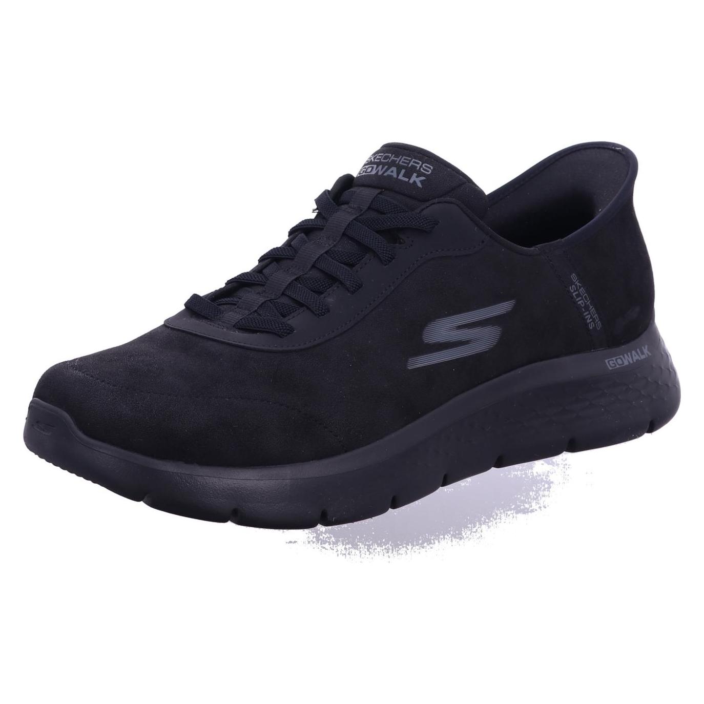 Skechers, Mannen, Sneakers, Scarpe Da Passeggio Go Walk Flex Smooth Motion, Zwart, (44)