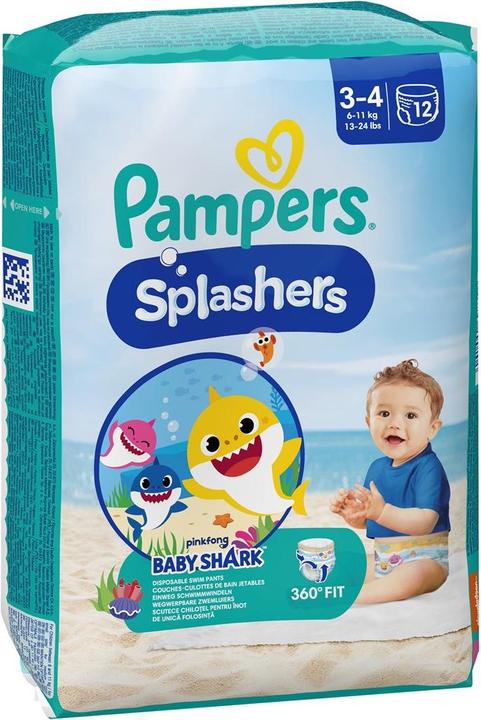 Produktbild Pampers Splashers (Gr. 3, Gr. 4, 12 Stk.)