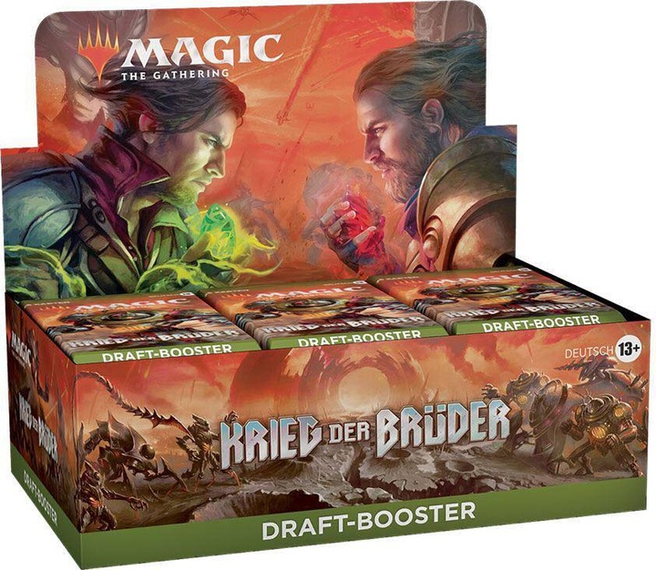 Actual product image Magic the Gathering War of the Brothers: Draft Booster Display -EN- (German, Booster display)