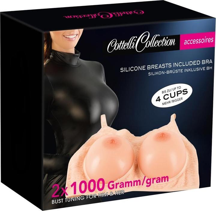 Produktbild Cottelli Collection Silikonbrüste Mit BH (75 C, 80 C, 85 C)