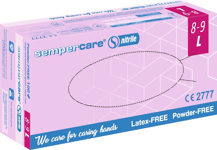 Actual product image Sempercare Nitrile (L)