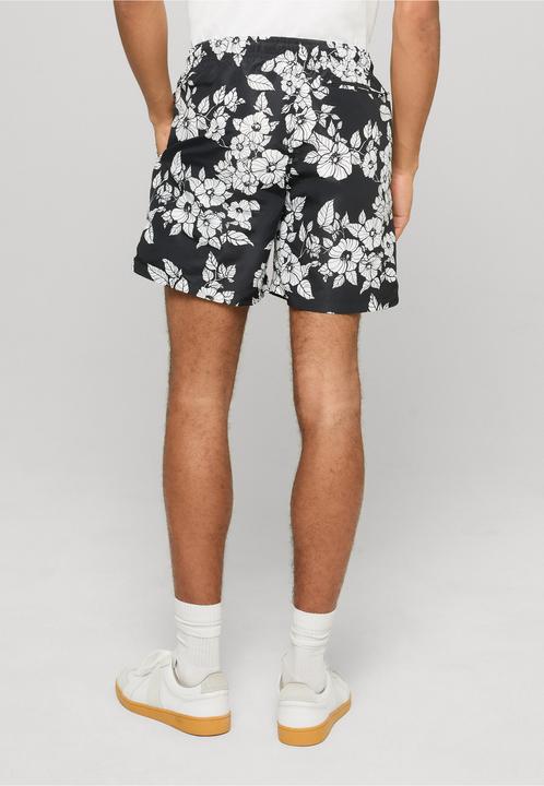 Produktbild Urban Classics Pattern Swim Shorts blackflowers M (M)