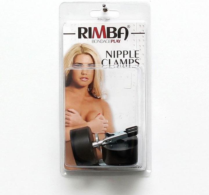 Produktbild Mister B Erotic Fashion ra7696 Brustklammern 2 x 100g Schwarzes Metall