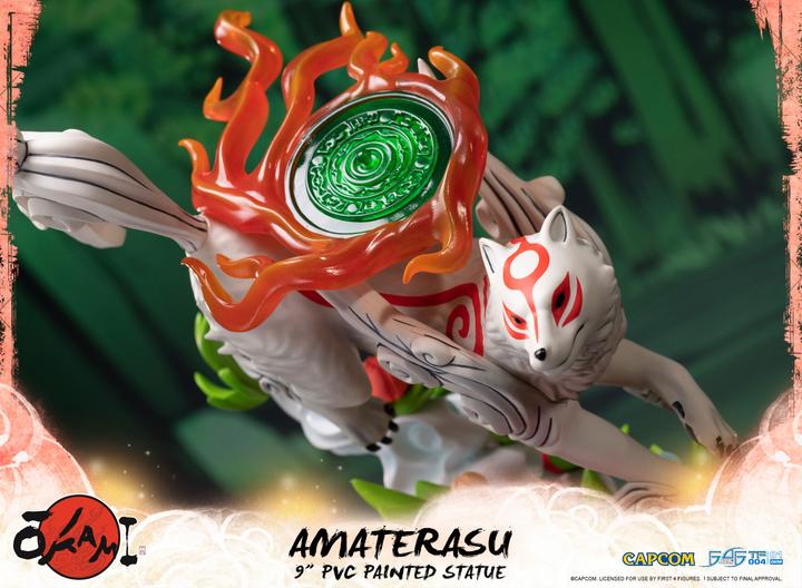 Actual product image First 4 Figures Okami: Amaterasu 9" Figures