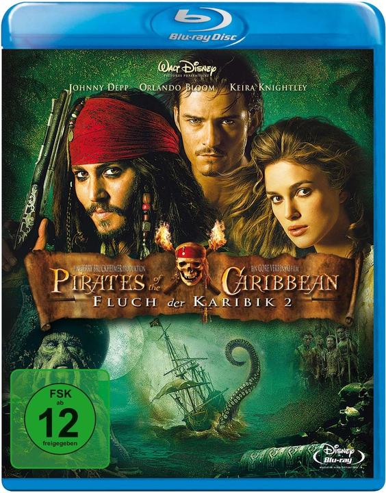 Produktbild Pirates of the Caribbean - Fluch der Karibik 2 (Blu-ray, 2006, Deutsch)