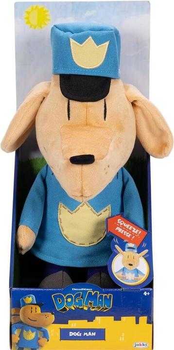 Actual product image Dog Man - Feature plush (25 cm)