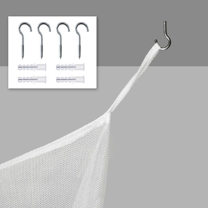 Image du produit tectake Moustiquaire pour Lit (200 x 210 cm)