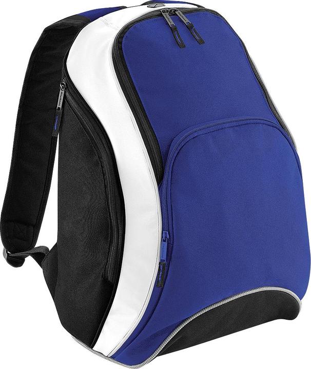 Black, Royal blue, White