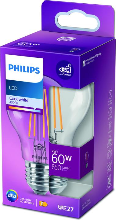 Immagine prodotto Philips Led Cool (E27, 7 W, 250 lm, 1 x, E)