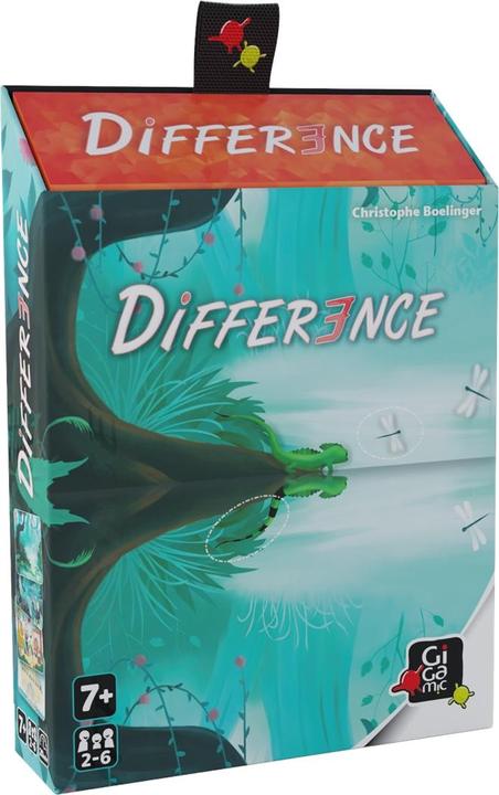 Immagine prodotto Gigamic Differenza (d,f,e) (Francese, Inglese, Italiano, Tedesco, 2 - 6 Giocatori)