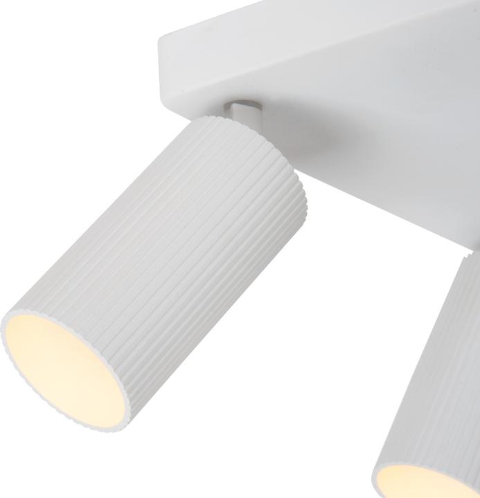 Actual product image Lucide CLUBS - Ceiling spotlight - 4xGU10 - White 09939/14/31 (GU10)