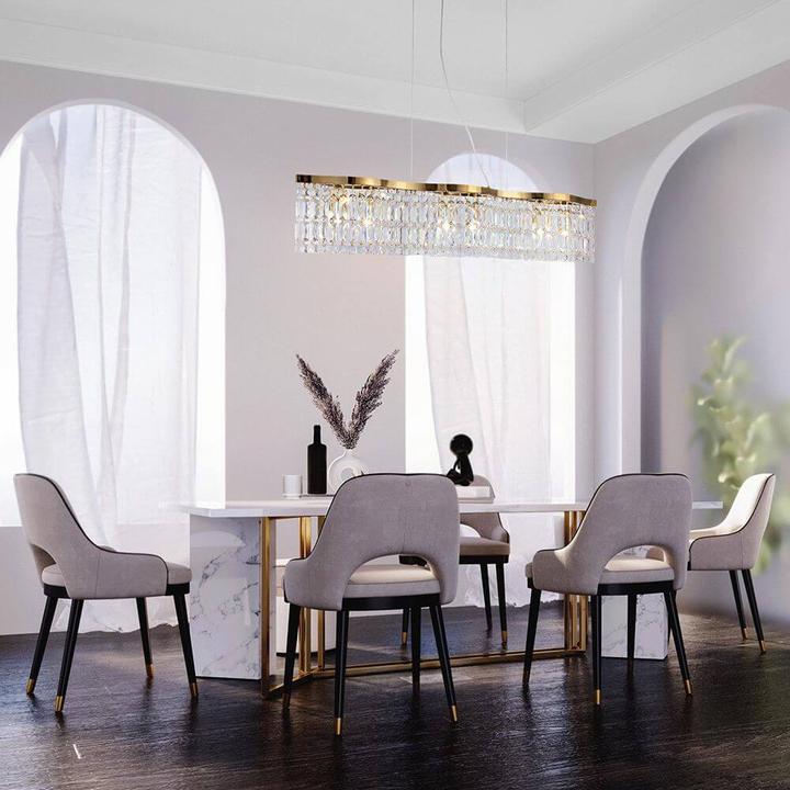 Produktbild Maytoni Dune Deckenleuchte, Deckenlampe 6x E14 Gold-Farbe