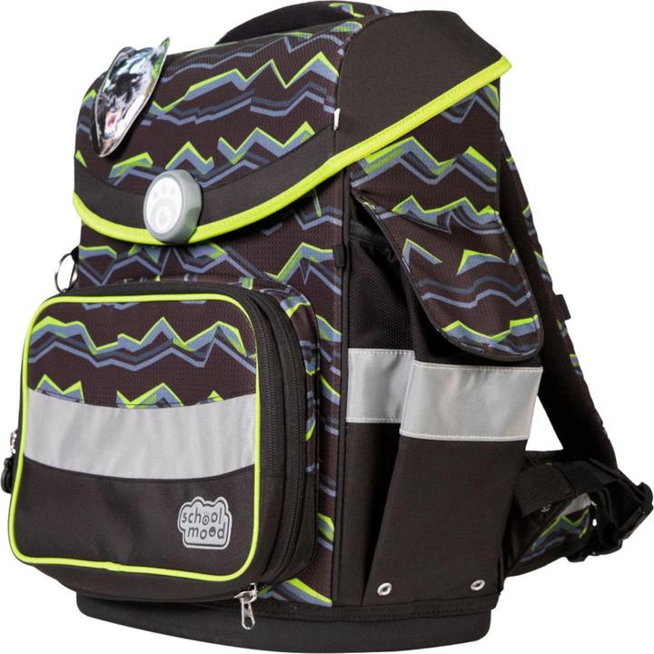 Immagine prodotto School-Mood Set di zaini per la scuola Timeless Pro da 7 pezzi (23.50 l)