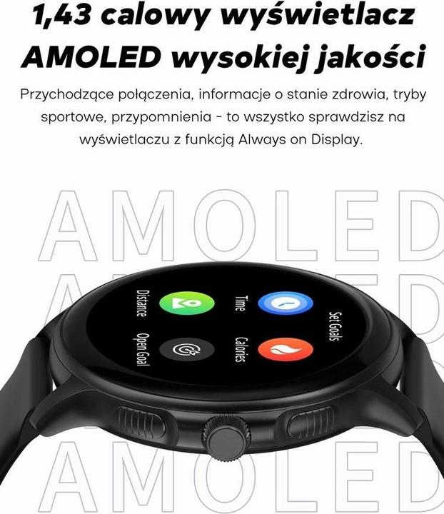 Produktbild Gravity GT12-5 Damen-Smartwatch, graues Silikonarmband + Roségold-Armband