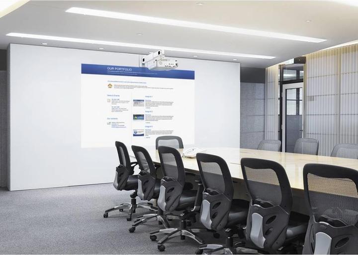 Actual product image SpeaKa Professional SP-PWM-200 Projector wall bracket Tiltable, rotatable Wall distance (max.): 607mm (Wall)