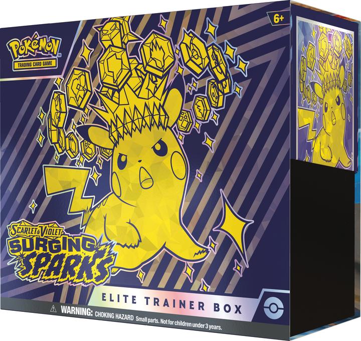 Image du produit Pokémon PKM: Scarlet & Violet - Set 08 - Elite Trainer Box (Anglais, Boîte Elite / Top Trainer)