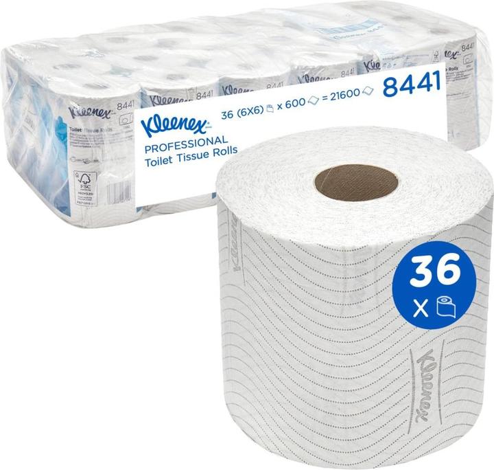 Actual product image Kleenex Toilet paper 2-ply white (36 x)
