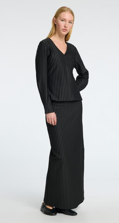 Image du produit Selected Femme Top à rayures avec col en V (XXL)