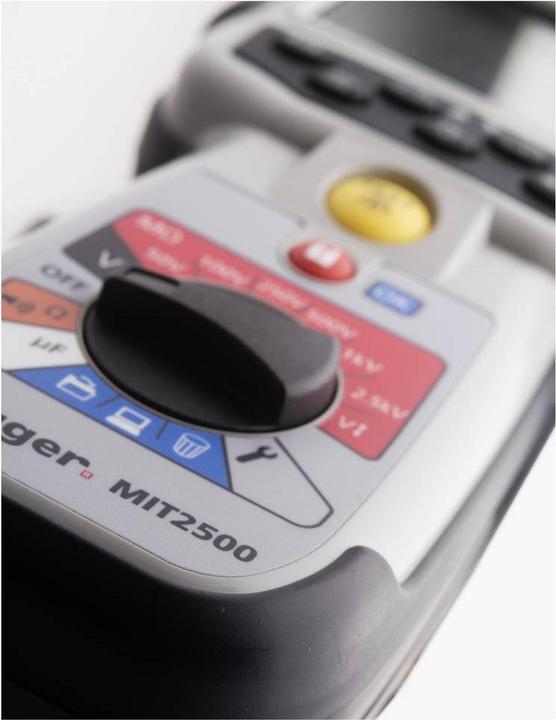 Immagine prodotto Megger MIT2500 tester di isolamento CAT IV e MET1000 tester di tensione TRMS con misurazione della corrente (CAT III 1000V, CAT IV 600V)