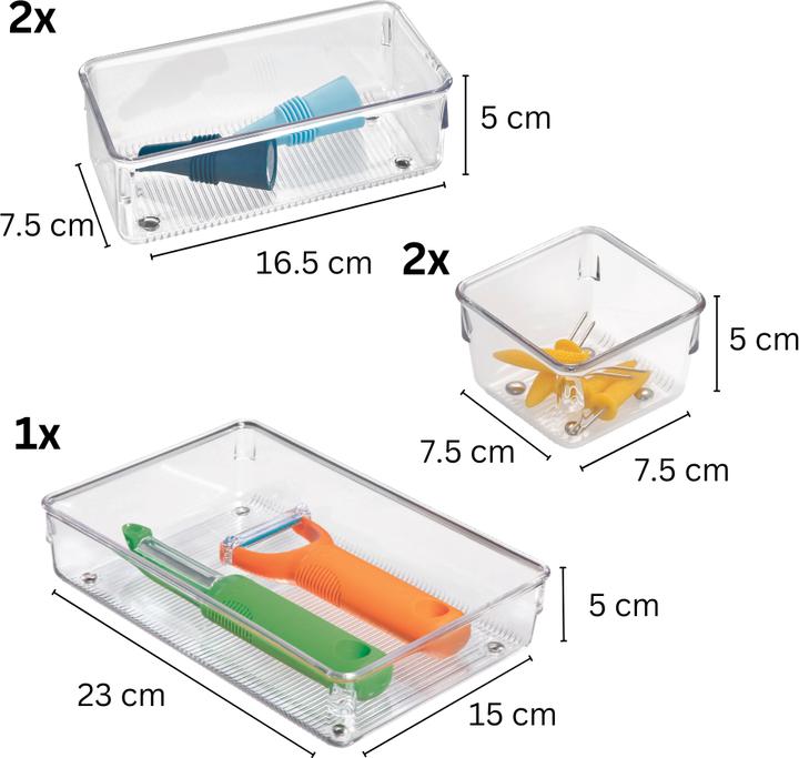 Actual product image iDesign Drawer organiser