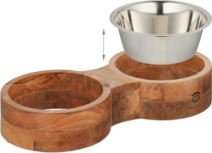 Actual product image Relaxdays Ciotole-alzate cani (2.20 l)