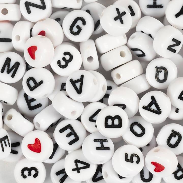 Actual product image Creativ Company Letter beads