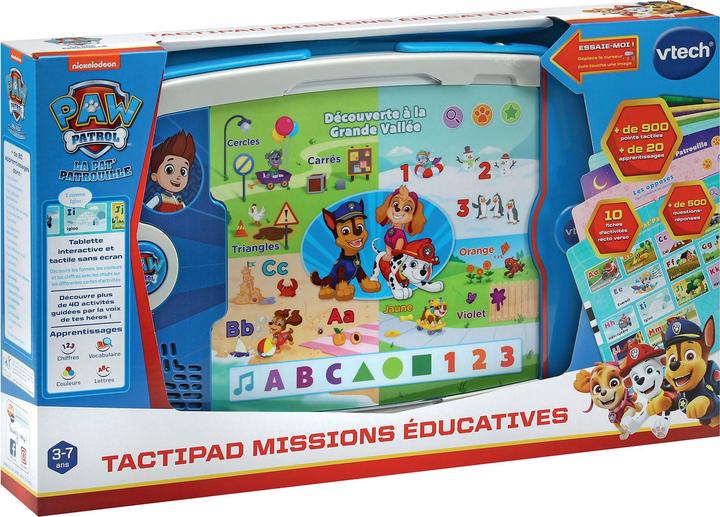 Image du produit VTech Pat Patrouille - TactiPad Missions éducatives (Français, 3 - 7 Années)