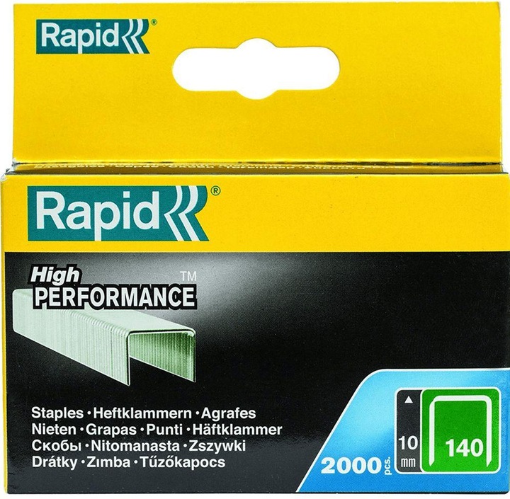Immagine prodotto Rapid Tipo 140 Morsetto per fili piatti da 6 mm (2000 x)