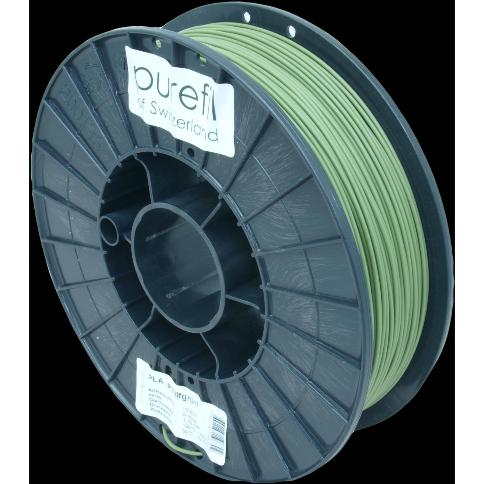 Thumbnail - Purefil PLA Filament (PLA, 1.75 mm, 750 g, Grün), 3D Filament, Grün