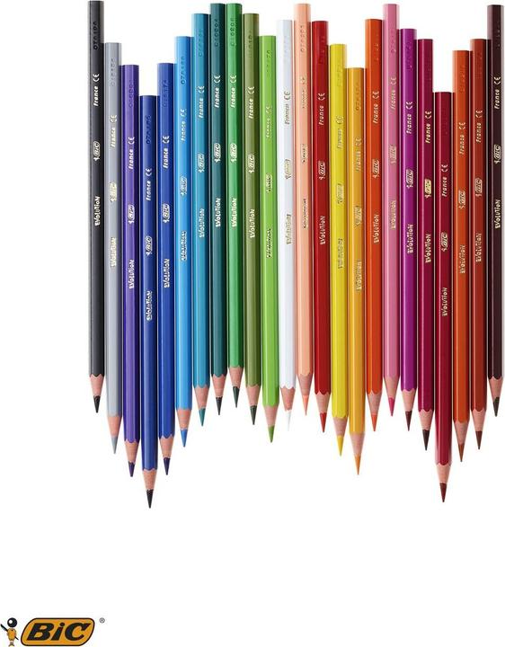 Image du produit Bic Crayons de couleur Kids Ecolution Evolution (36x)