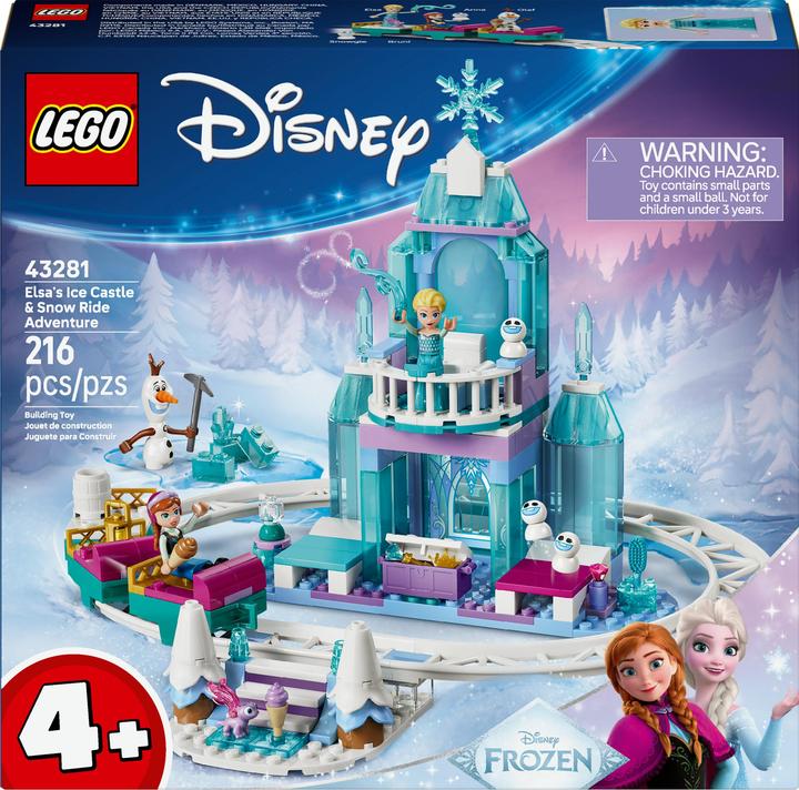 LEGO Elsas Schlittenfahrt um den Eispalast (43281, LEGO Disney)