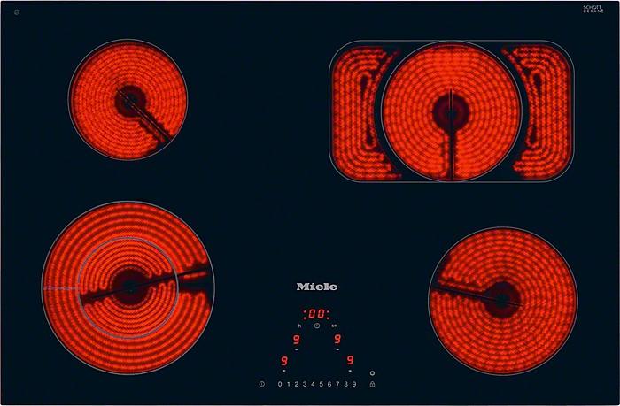 Actual product image Miele km 6215 (75.20 cm, Glass ceramic hob)