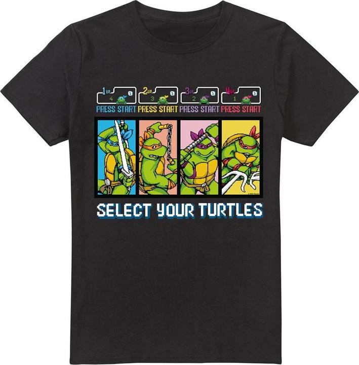 Immagine prodotto Teenage Mutant NT Select Your Turtles Maglietta Uomo (L)