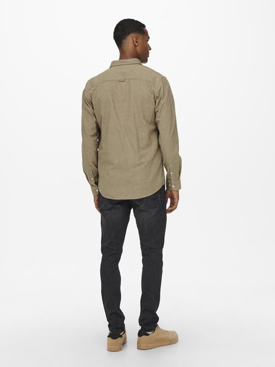 Produktbild Only & Sons Melange Hemd (S)