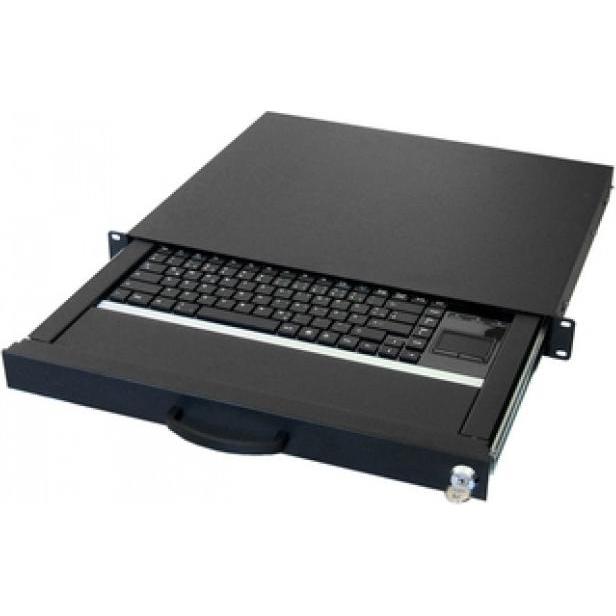 Aixcase AIX-19K1UKUSTP-B, Serverschrank Zubehör, Schwarz